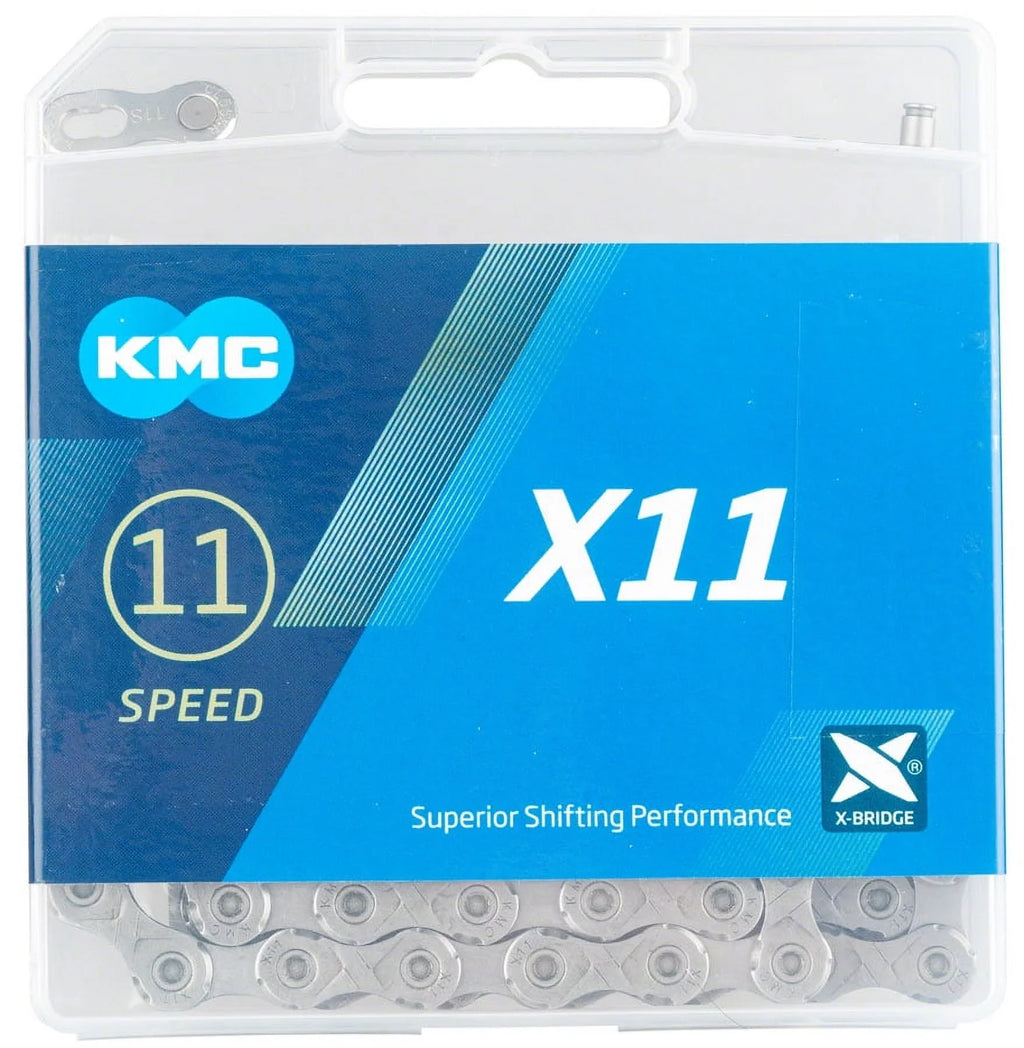 KMC X11 Chain - 11-Sizepeed 118 Links Gray