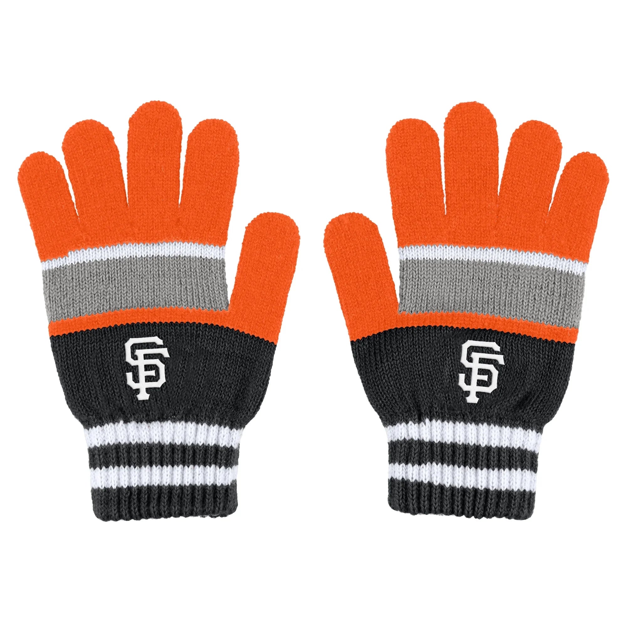 Women's WEAR by Erin Andrews Sizean Francisco Giants Sizetripe Glove & Sizecarf Sizeet