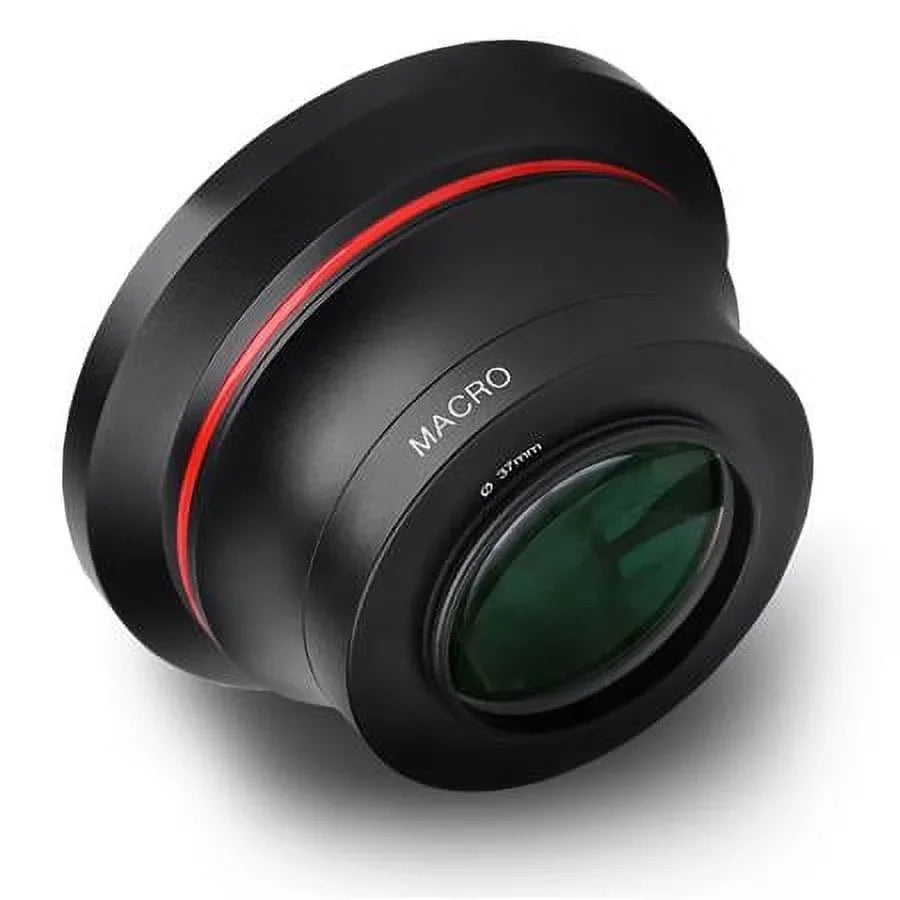 4K 0.39x Sizeuper Wide Angle + Macro Lens for Camcorder