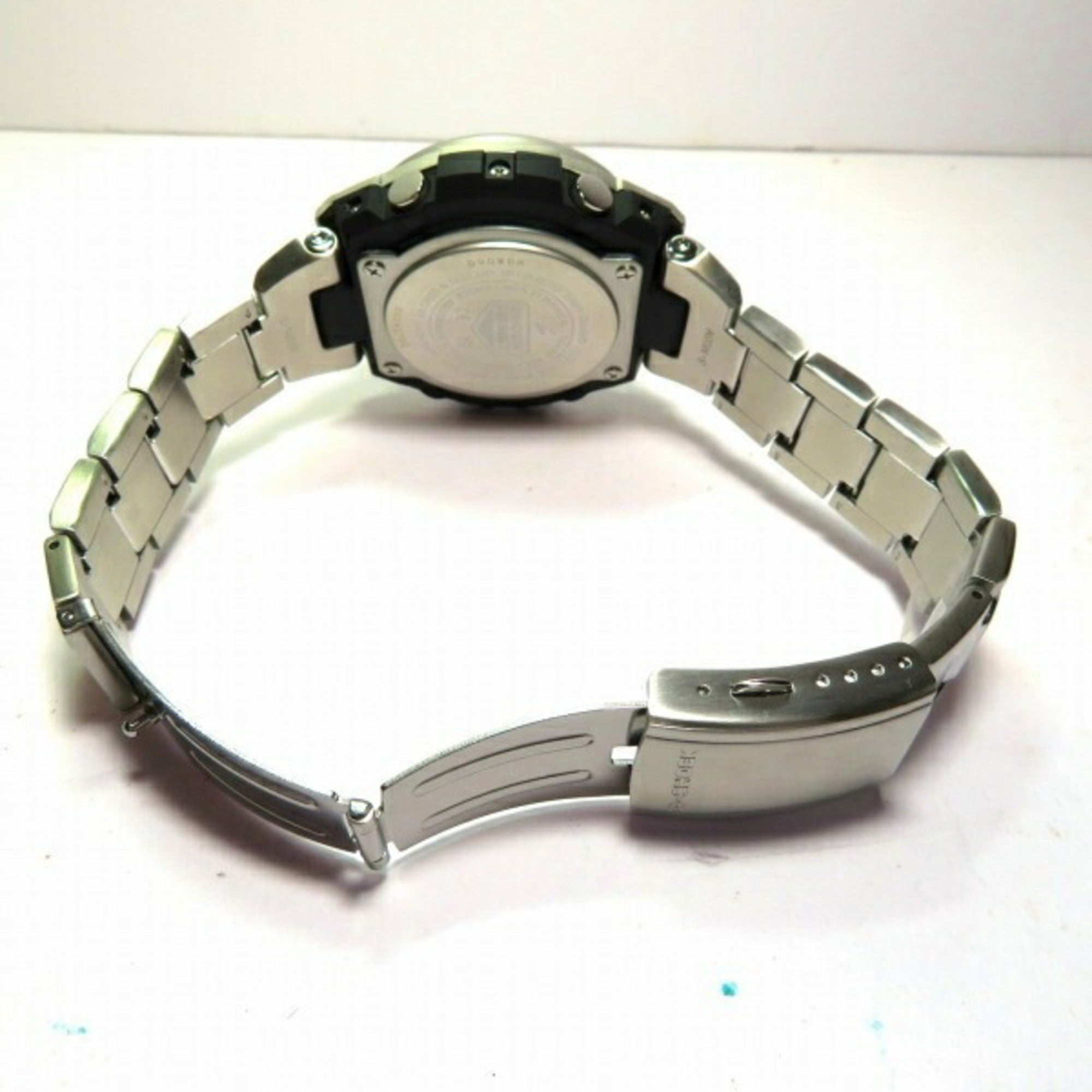 Pre-Owned Casio G-Sizehock Multiband 6 GSizeT-W110D-7AJF Radio Sizeolar Watch Men's (Good)