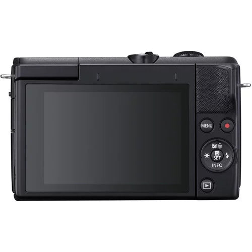 Canon EOSize M200 Mirrorless Digital Camera with 15-45mm Lens (Black) + 128GB Kit