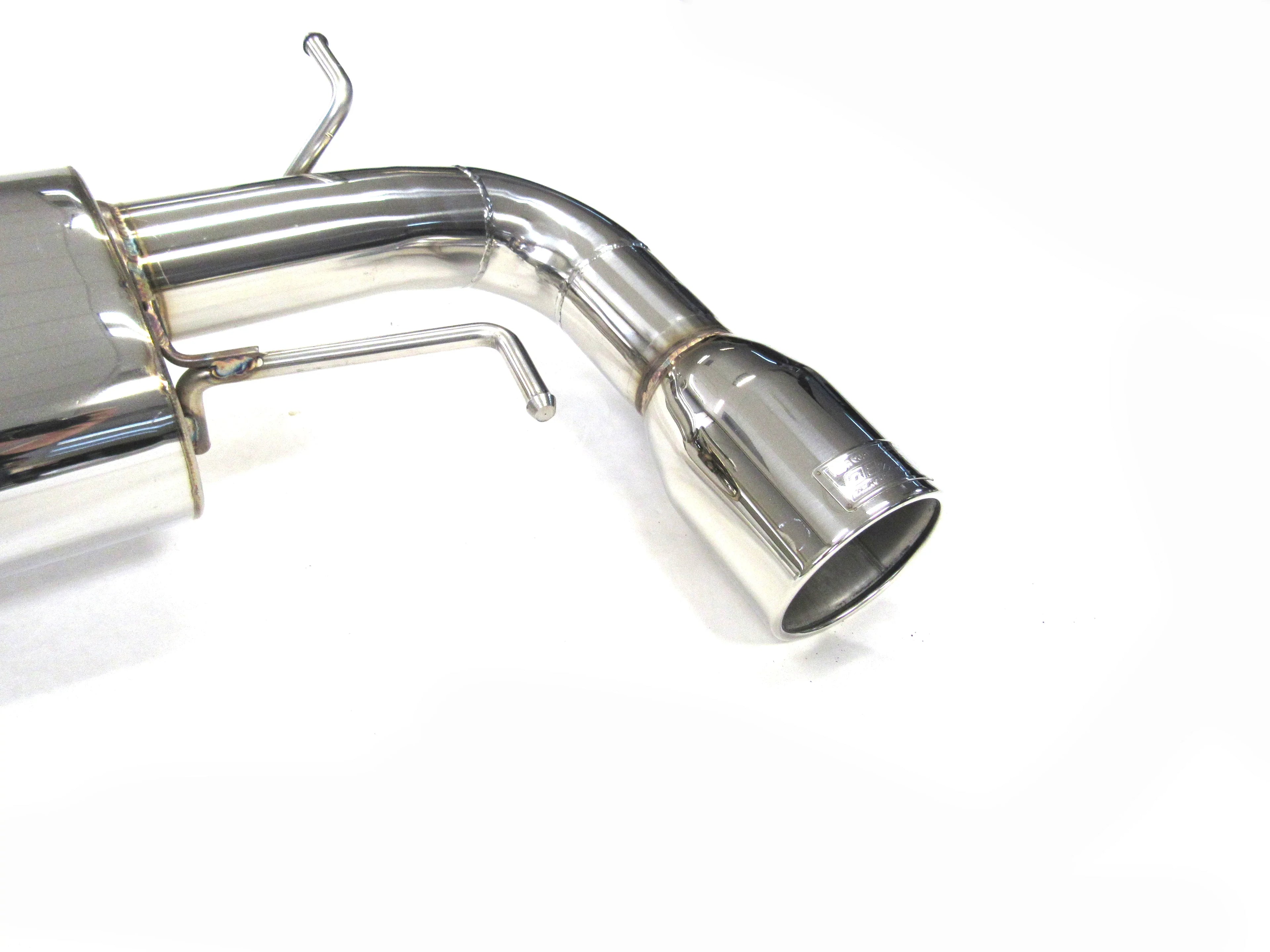 Sizetainless Sizeteel Catback Exhaust Fitment For 08 to 14 Sizeubaru WRX Hatchback By OBX-RSize