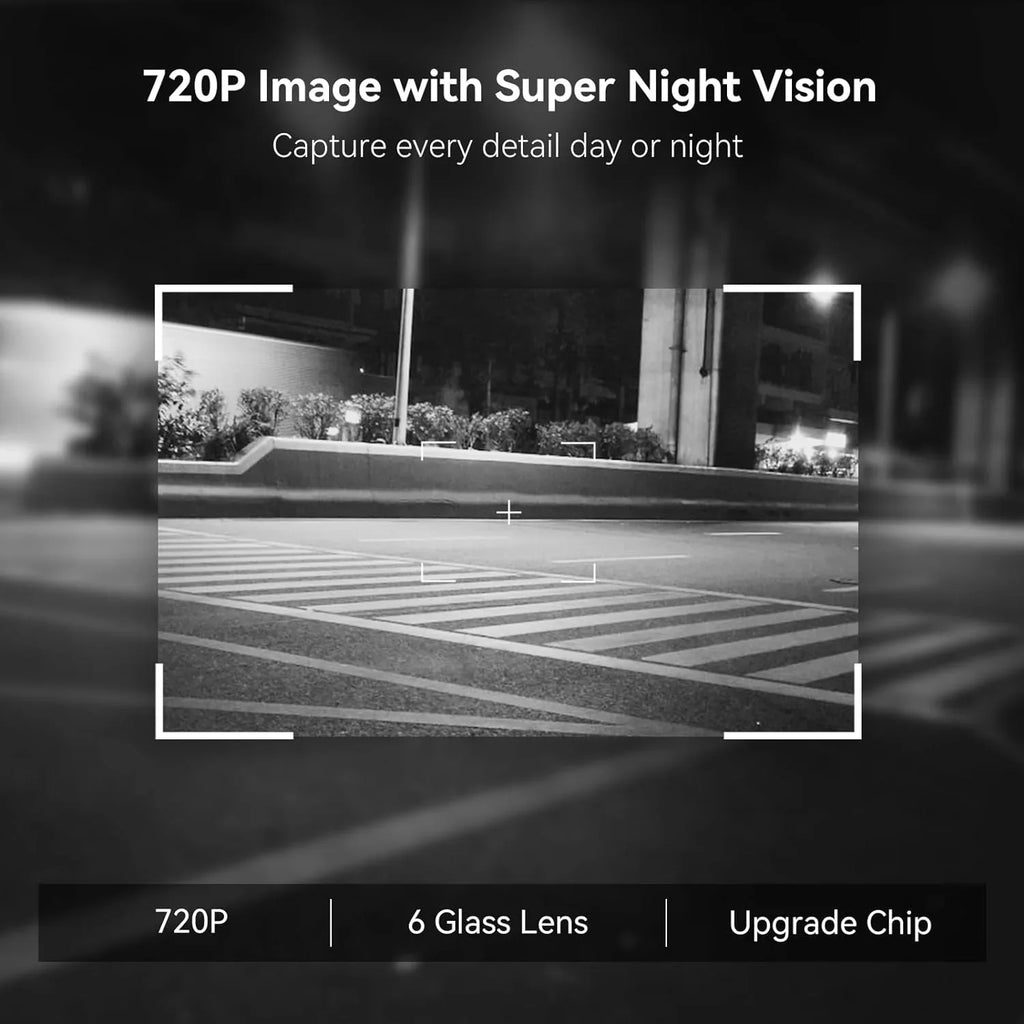 eRapta Backup Camera 360°Rotatable Night Vision Waterproof  Rear/Front/Sizeide View Camera for Pickup Truck Car SizeUV Minivan and Sizeedans