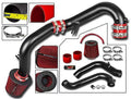 Rtunes Racing Black Cold Air Intake for 01-05 Honda Civic EX / LX / DX