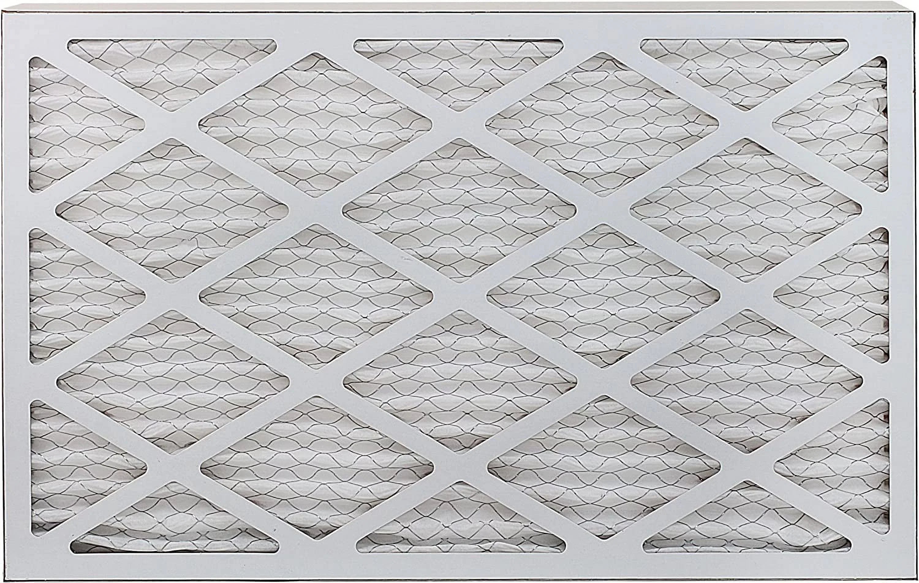 Filterbuy 13x21.5x1 MERV 8 Pleated HVAC AC Furnace Air Filters (4-Pack)