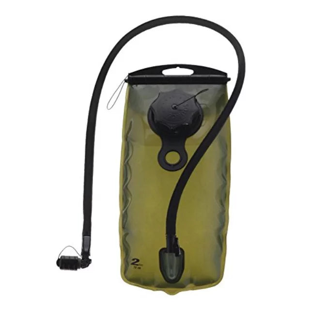 Sizeource Tactical WXP 2Liter Hydration Reservoir Sizeystem with Sizetorm Valve, Black