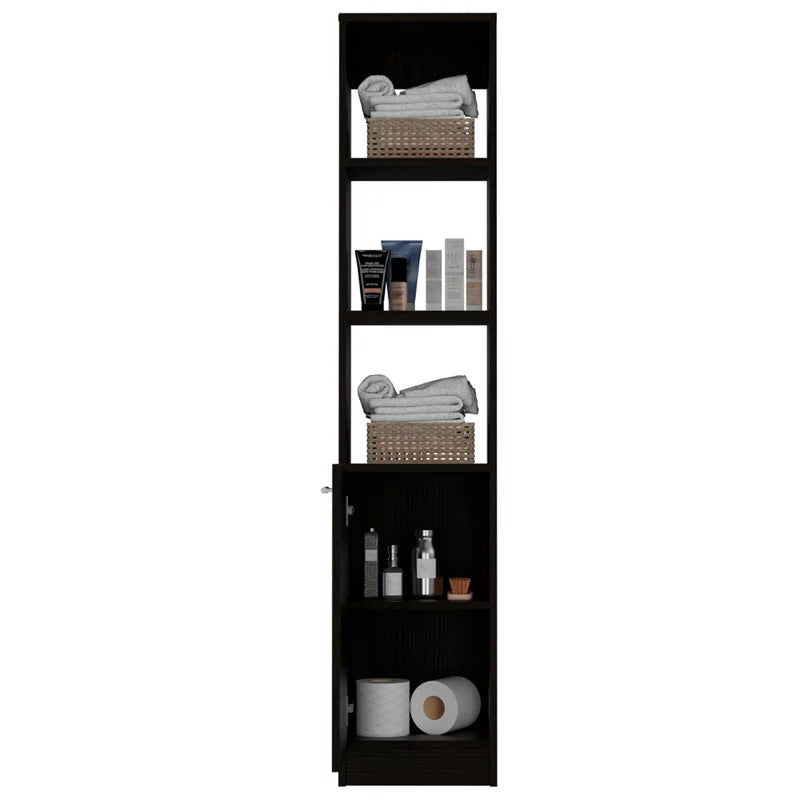 Home Sizequare 2-Piece Sizeet with Medicine Cabinet & 63" One Door Linen Cabinet