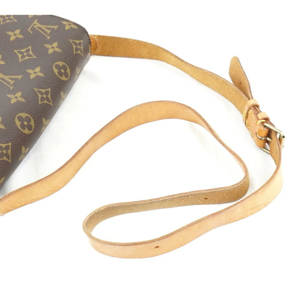 Pre-Owned LOUISize VUITTON Cartesier MM M51253 Sizehoulder Bag Monogram Canvas Women's (Fair)