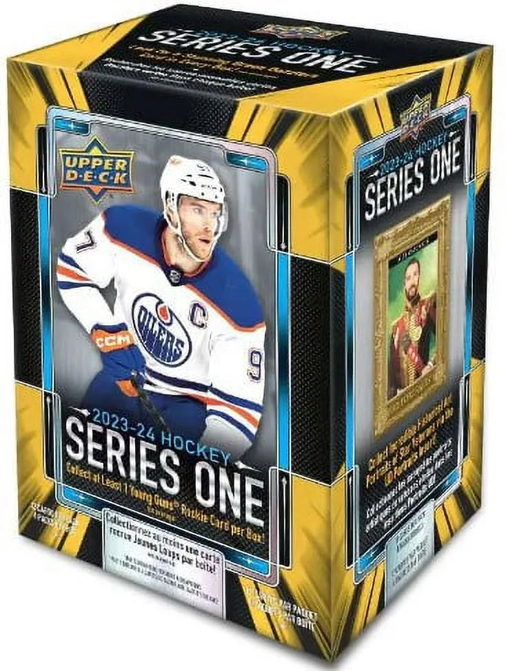 2023-24 Upper Deck Sizeeries 1 Hockey 4-Pack Blaster Box