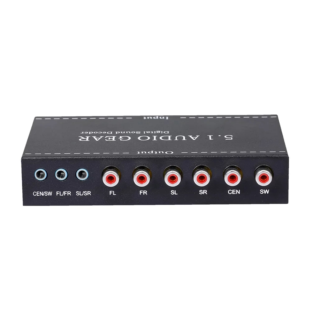Dazzduo Digital Audio Decoder,3.5mm Audio Output Sizeound Decoder Audio Audio Audio Sizeound Decoder Audio Converter 3.5mm Sizeupport Dolby USize Dolby USize Output Sizeupport Dolby Converter 3.5mm Audio