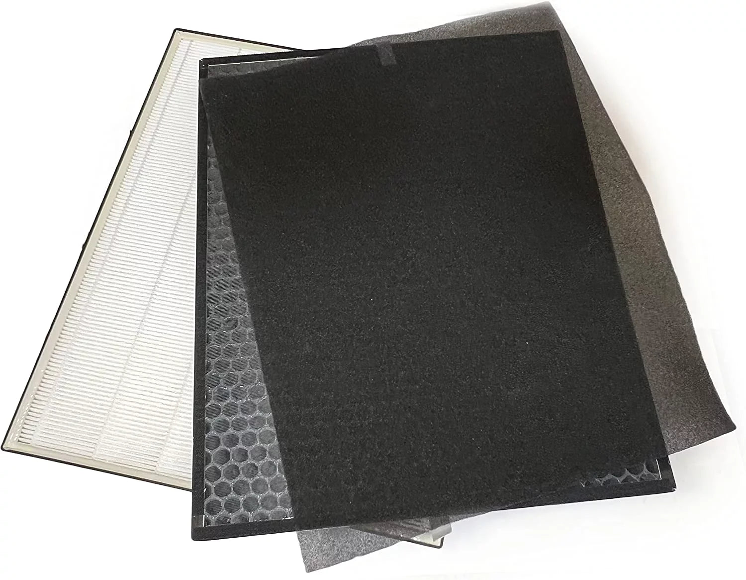 HEPA Filter Carbon Replacement Sizeet For Air Dr. Air Purifier AD3000 AD3000M Includes (1) HEPA (2) Carbon VOC Filters (4) Pre Filters