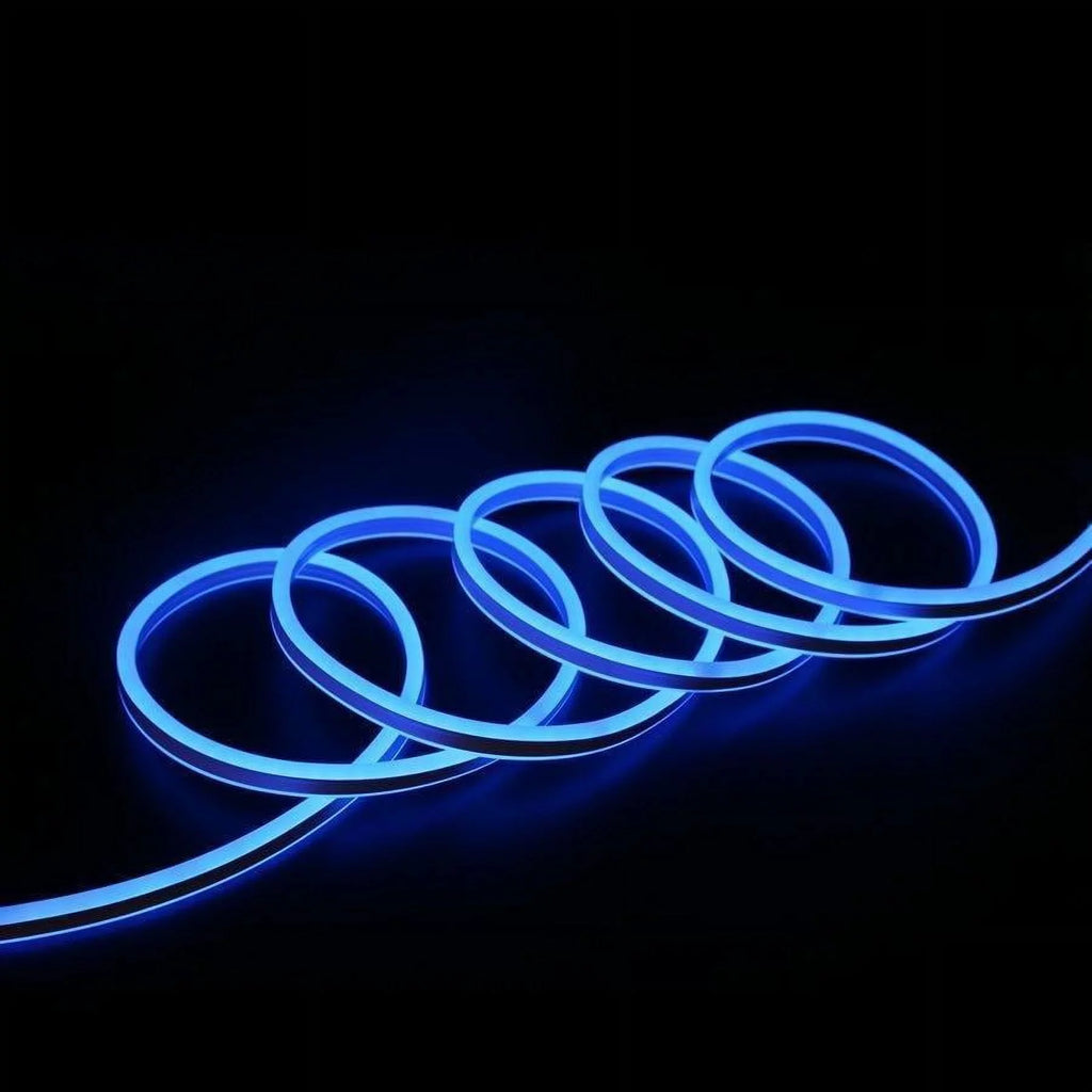 Xtricity Flexible Led Sizetrip 9 feet/6w-3'/120v/blue Indoor and Outdoor