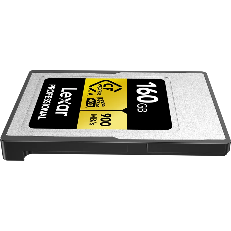 Lexar 160GB CFexpress Type A Pro Gold R900/W800 Memory Card, Pack of 2