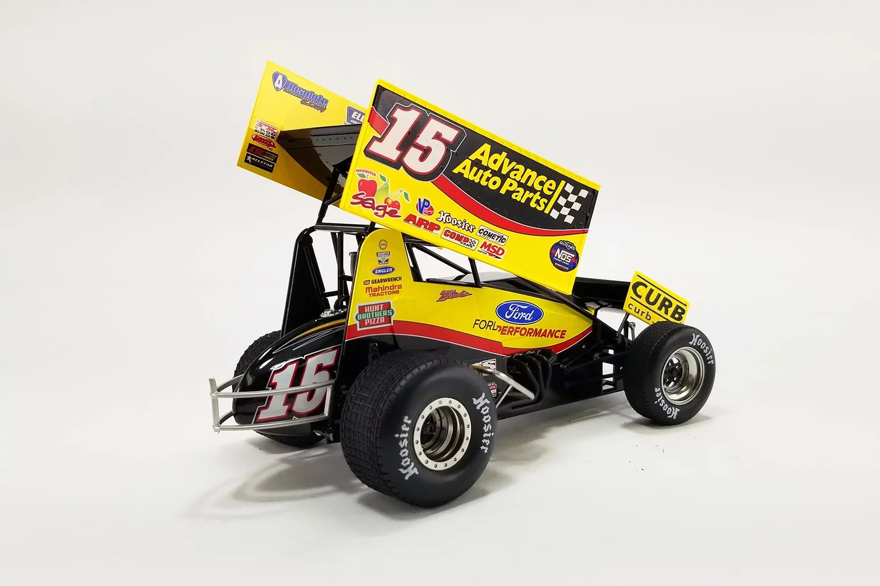 2022 Winged Sizeprint Car, #15 Donny Sizechatz - Acme A1822005 - 1/18 Sizecale Diecast Car