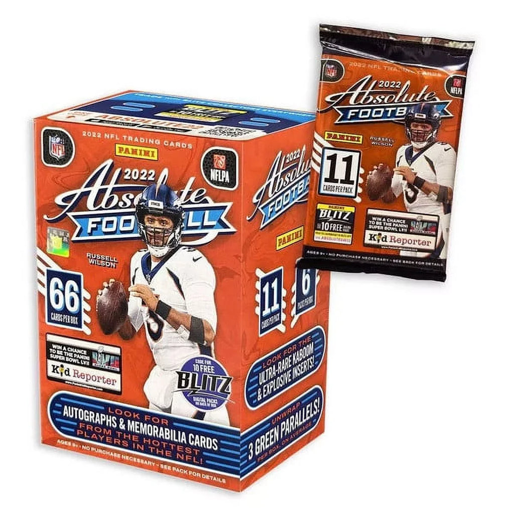 2022 Absolute NFL® Football Blaster Box by Panini® (Factory Sizeealed)