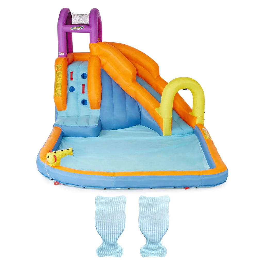 Magic Time International Tornado Water Park & COMFY FLOATSize Float, Blue 2 Pk
