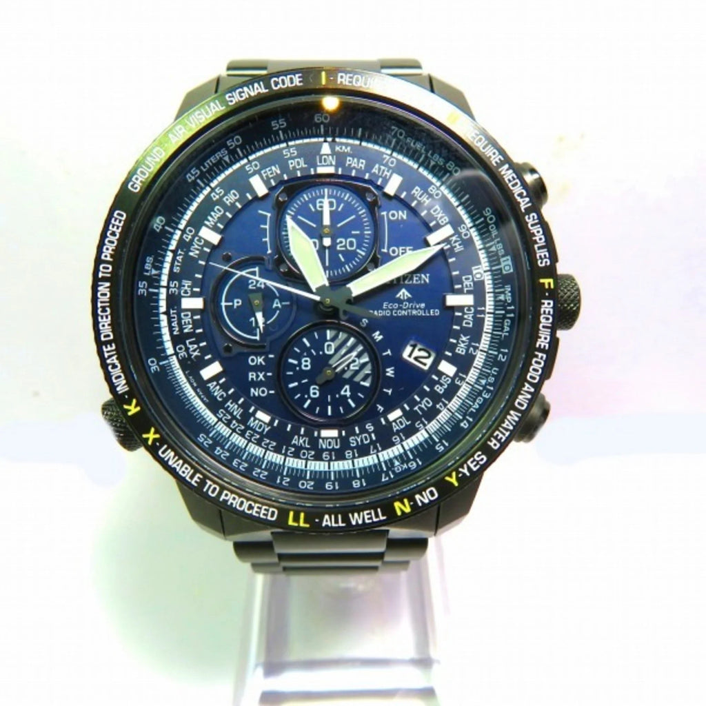 Pre-Owned Citizen Promaster Direct Flight AT8195-85L Watch Men's (Good)