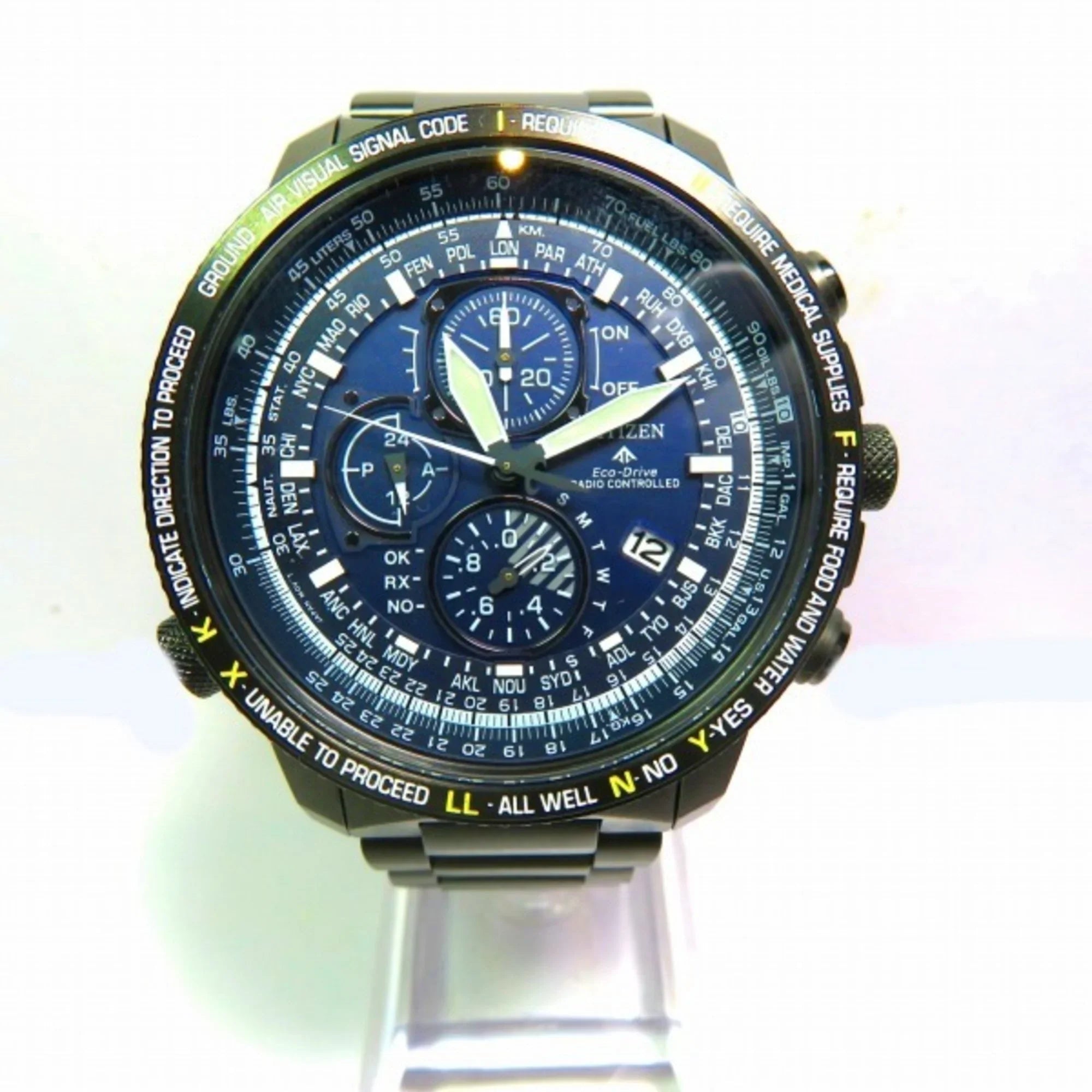 Pre-Owned Citizen Promaster Direct Flight AT8195-85L Watch Men's (Good)