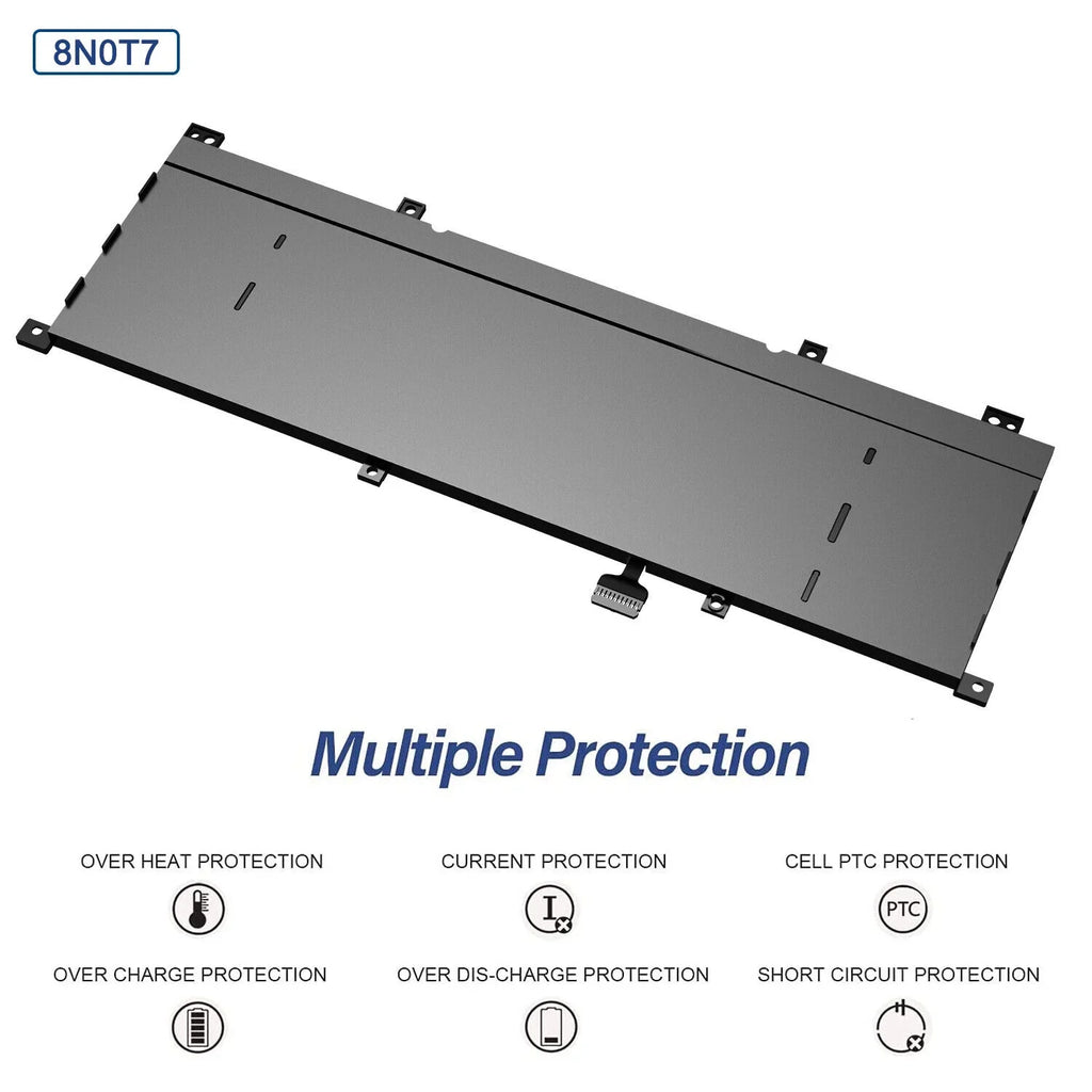 New 0TMFYT 8N0T7 Laptop Battery For Dell XPSize 15 9575 P73F Precision 5530 2-in-1