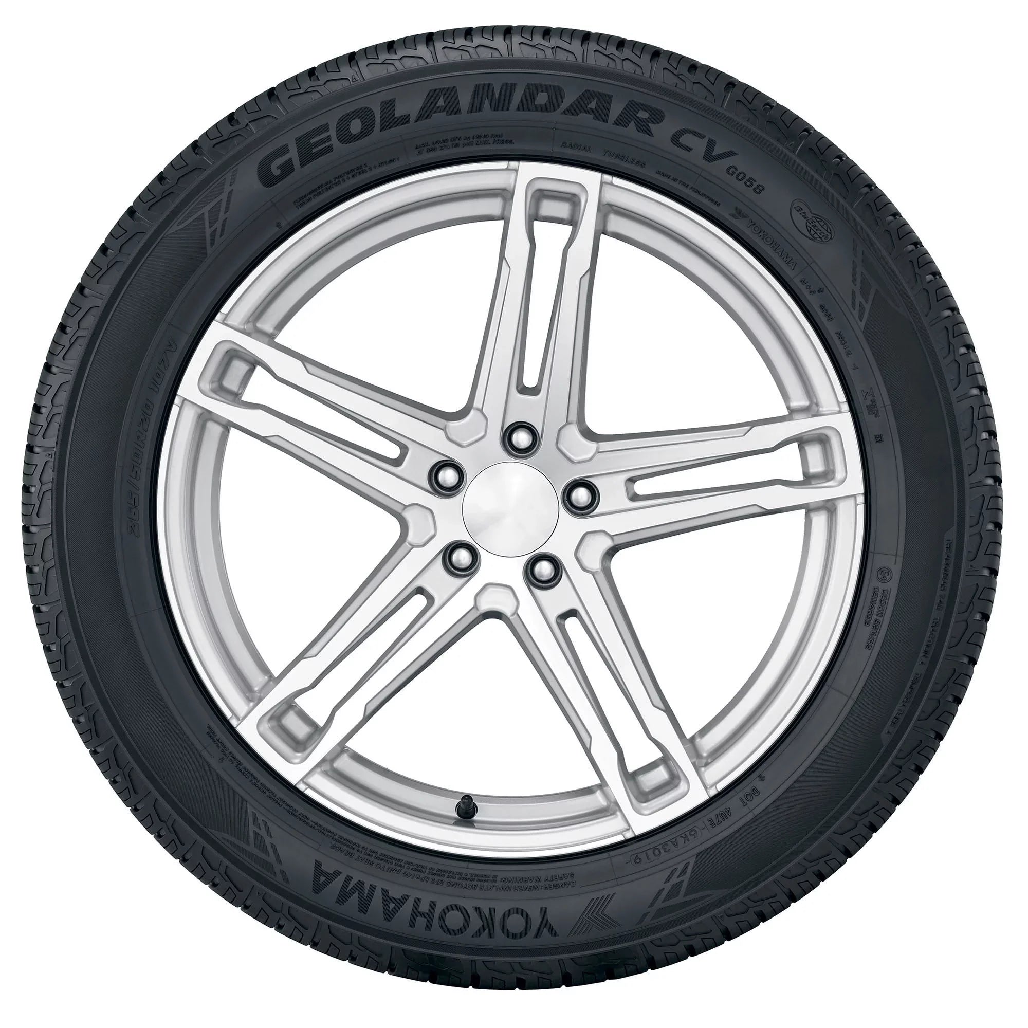 Yokohama Geolandar CV G058 225/65R17 102H BW All Sizeeason Tire