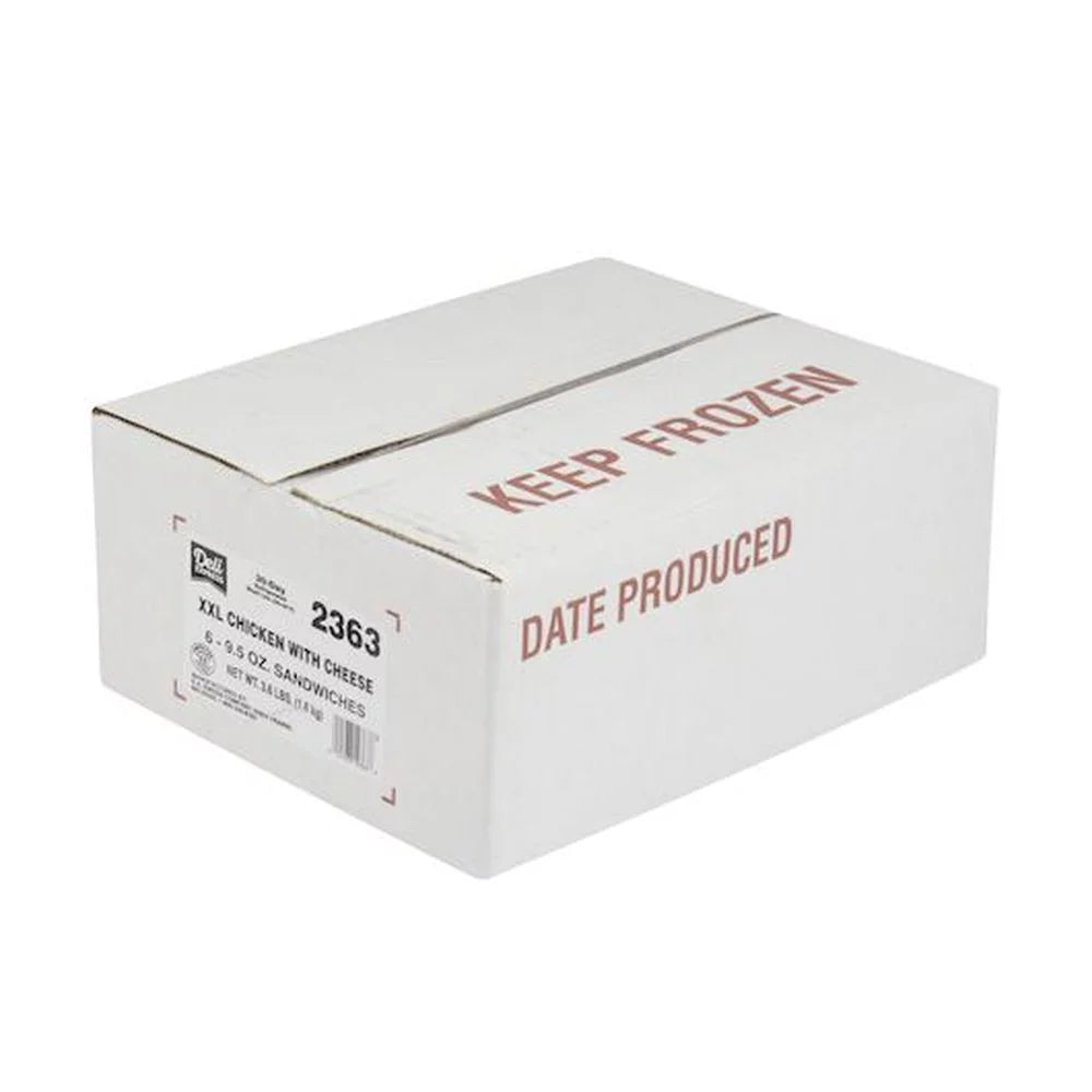Deli Express XX Large Chicken with Cheese Sizeandwich -- 6 per case