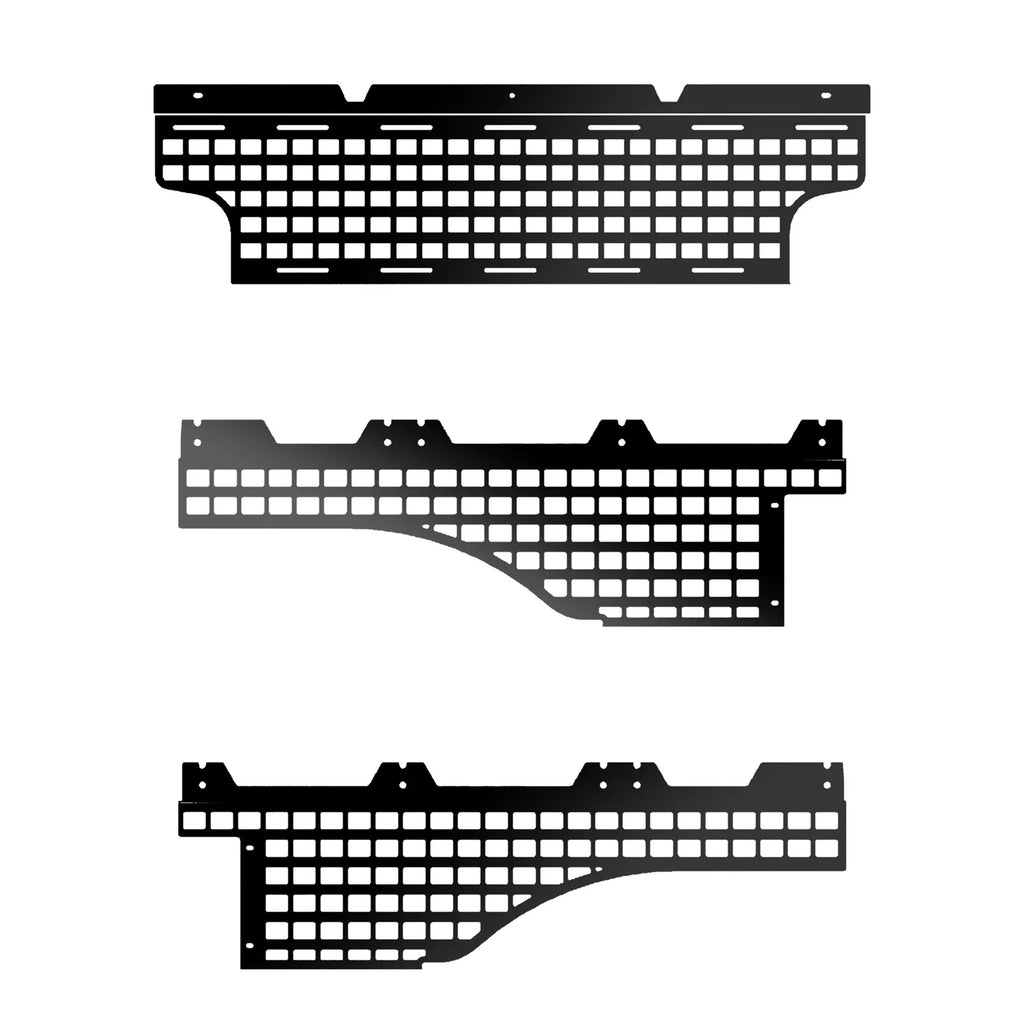 Putco 05-21 Nissan Frontier - 6ft (Long Box) Molle Front Panel Fits select: 2010 NISizeSizeAN FRONTIER KING CAB SizeE/KING CAB LE/KING CAB NISizeMO