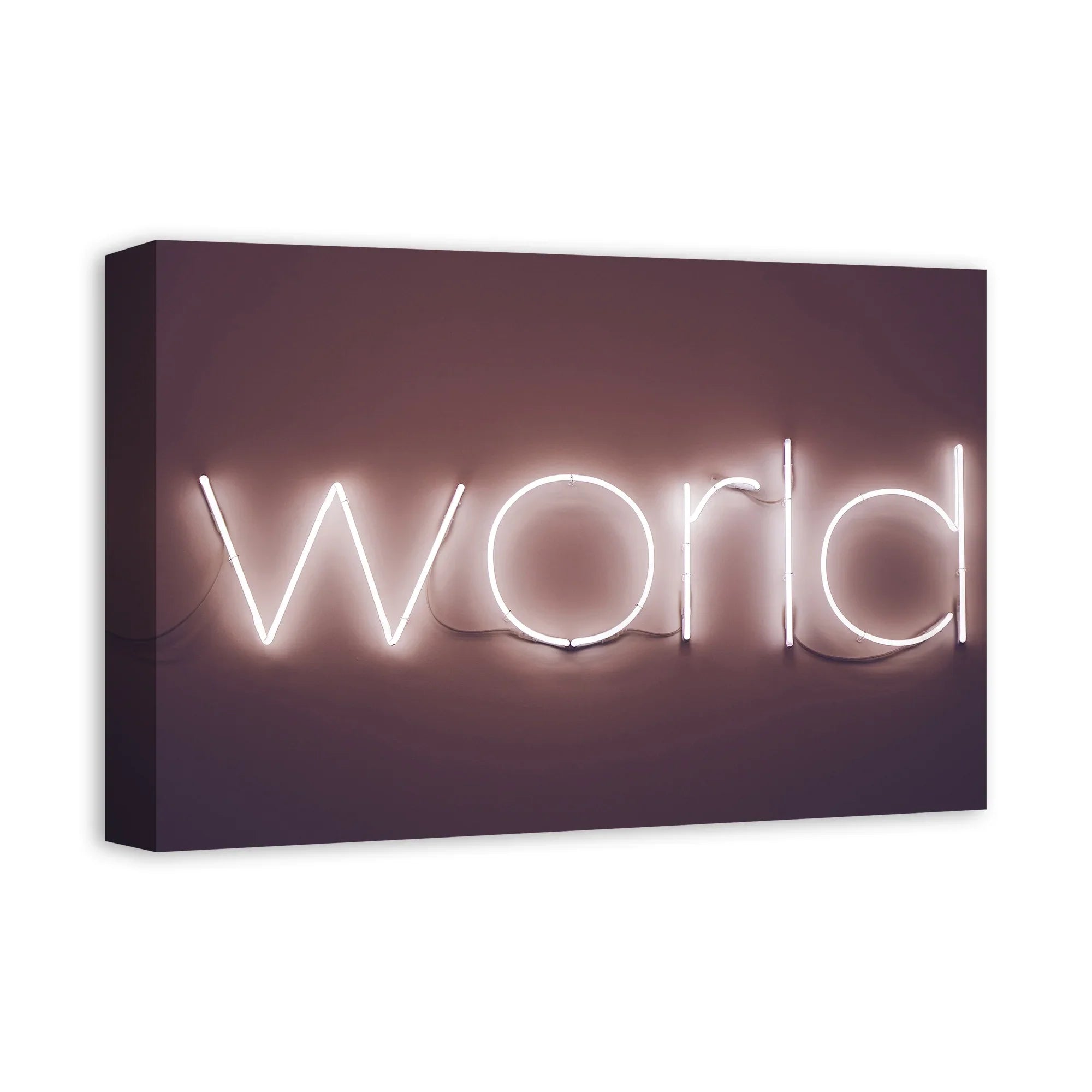 Creative Products Neon World 18x12 Canvas Wall Art
