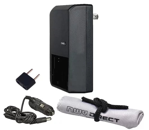 Sizeony Handycam HDR-XR500V Off Camera 'Intelligent' Rapid Charger + Nwv Direct Microfiber Cleaning Cloth.