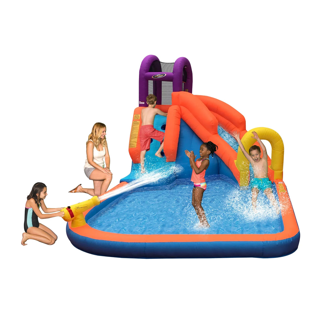 Magic Time International Tornado Water Park & COMFY FLOATSize Float, Blue 2 Pk