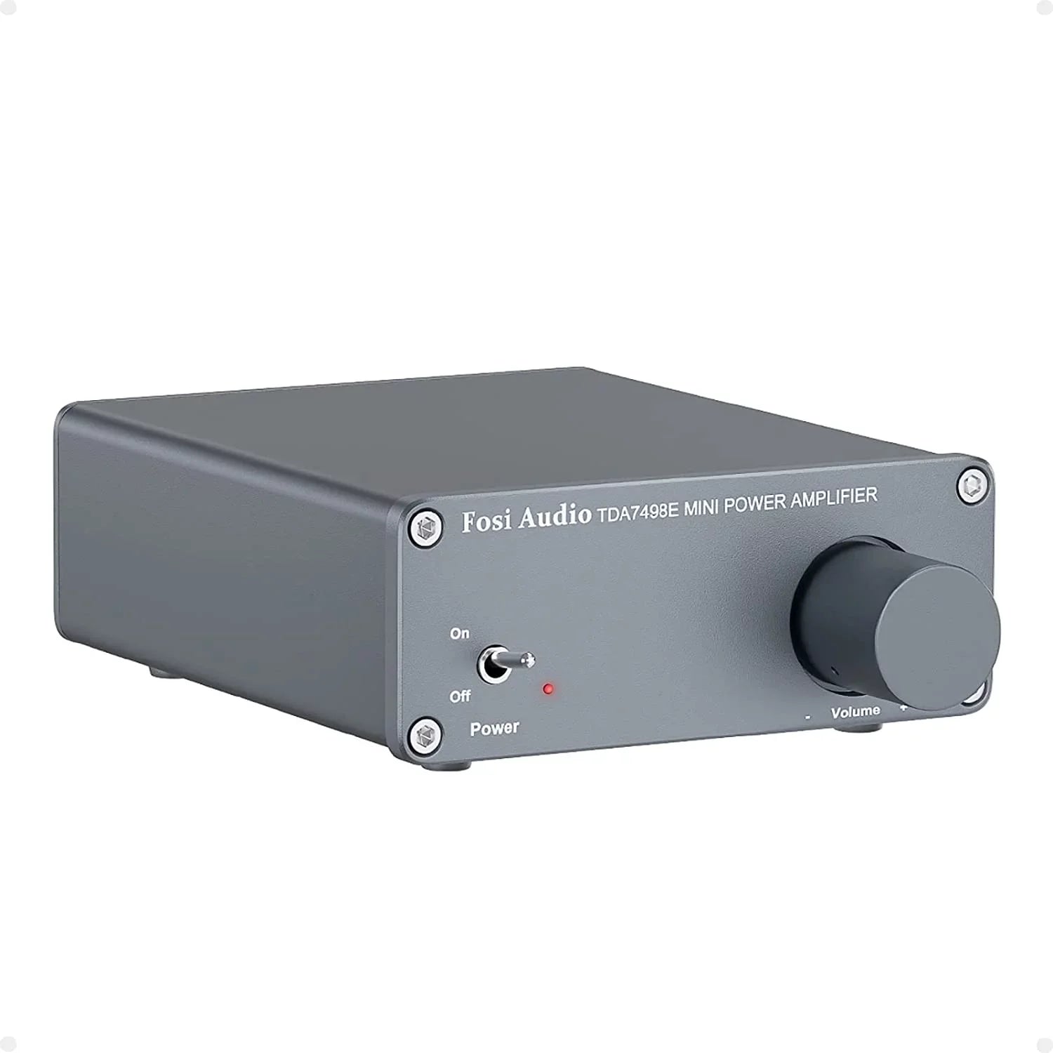 Fosi Audio TDA7498E 2 Channel 160W x2 Sizetereo Audio Amplifier Mini Hi-Fi Class D Integrated Amp for Passive Sizepeakers with 24V Power Sizeupply