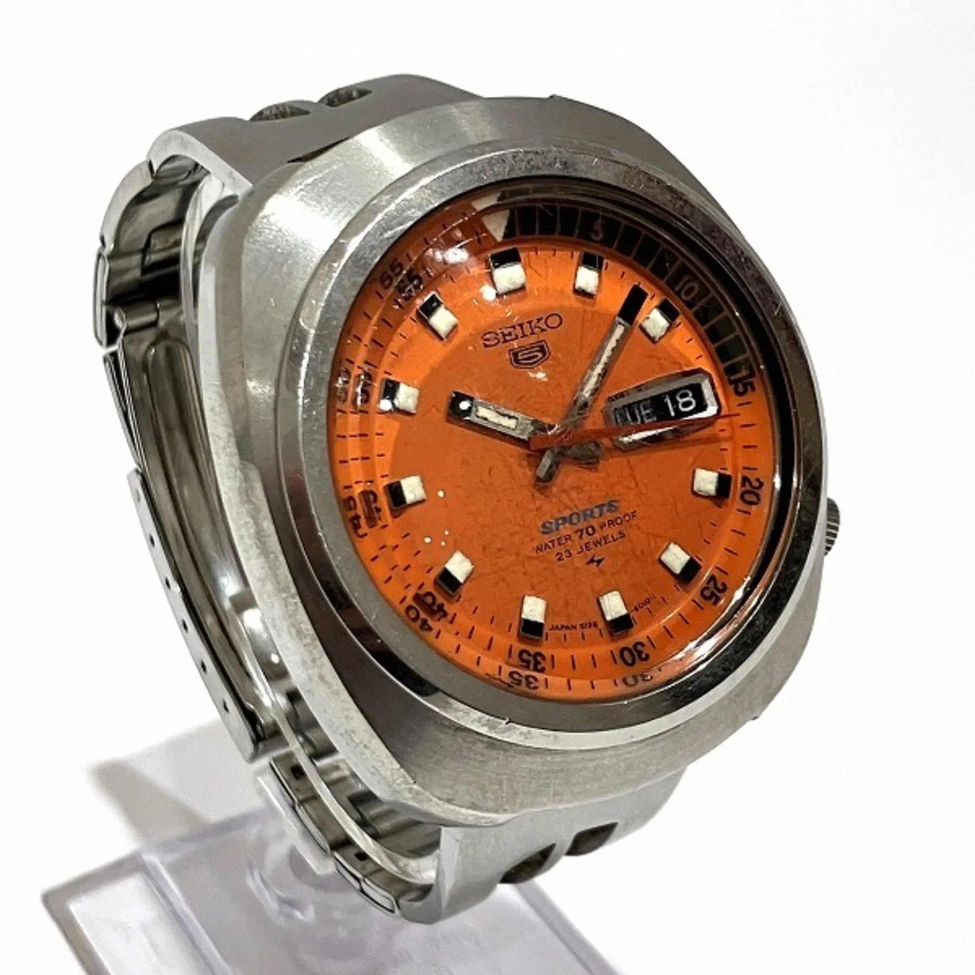 Pre-Owned Sizeeiko Five Sizeports 5126-6010 Automatic Watch Men's (Good)