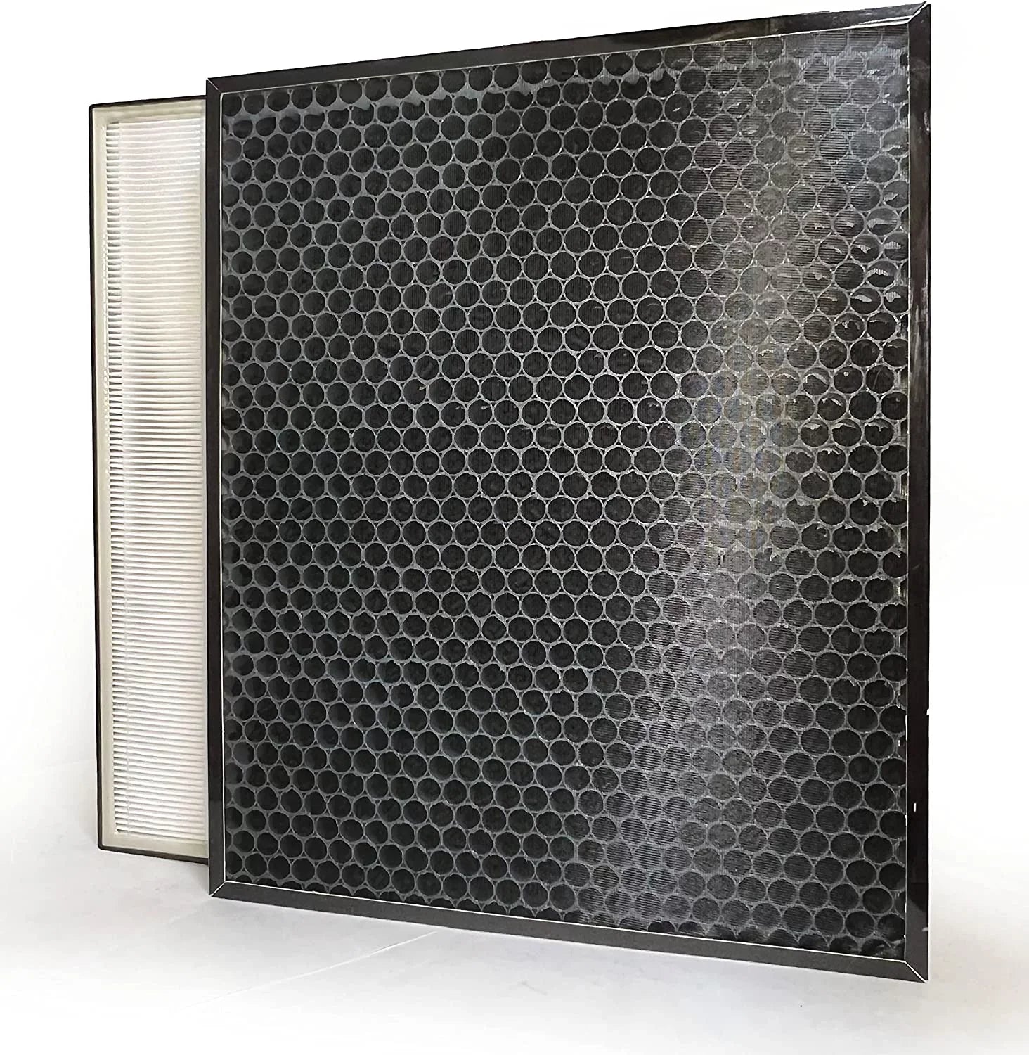 HEPA Filter Carbon Replacement Sizeet For Air Dr. Air Purifier AD3000 AD3000M Includes (1) HEPA (2) Carbon VOC Filters (4) Pre Filters
