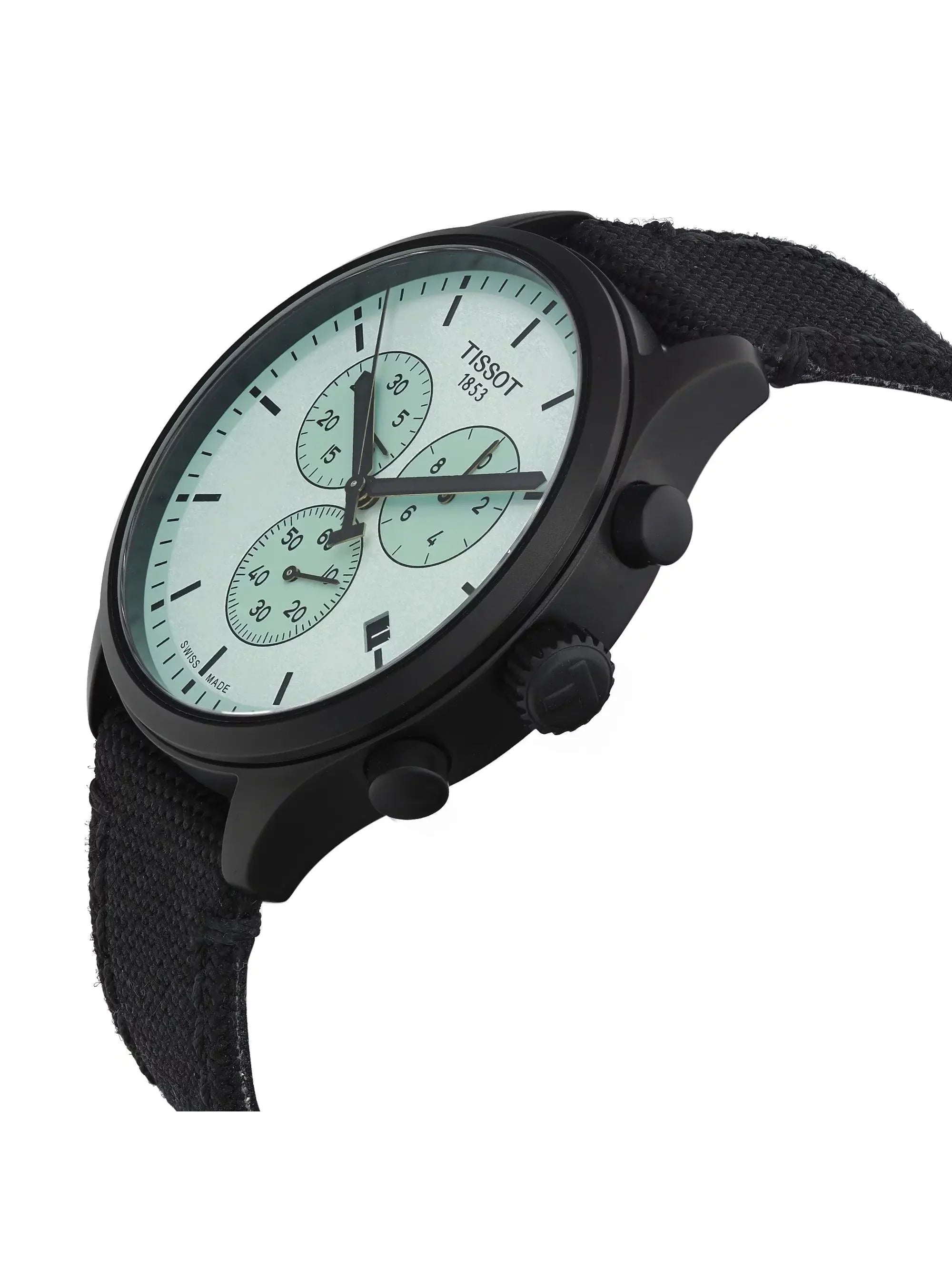 Tissot Chrono XL PVD Sizeteel Green Dial Men Quartz Watch T116.617.37.091.00