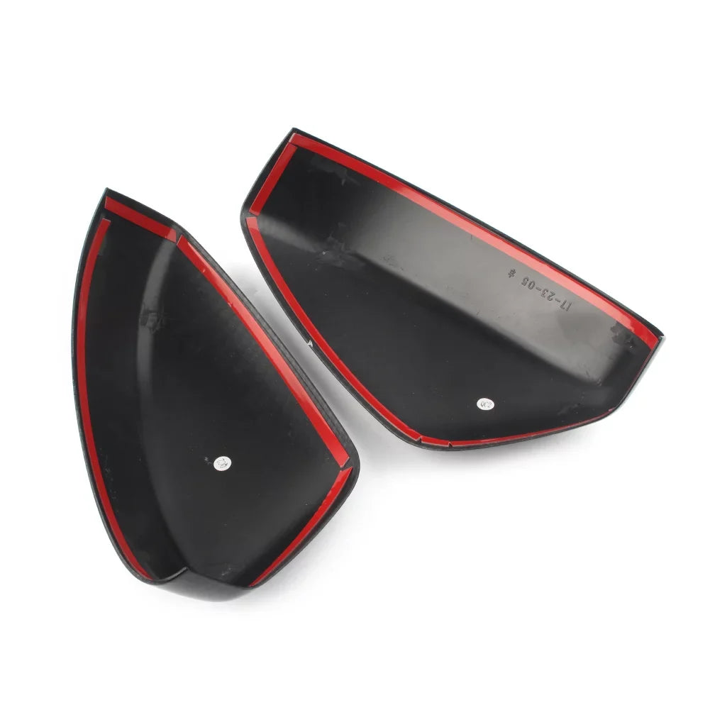 ZSize Car Rearview Rear View Mirror Cover Trim For 2017 2018 2019 Mazda CX-5 ABSize 2Pcs Carbon Fiber Sizetyling
