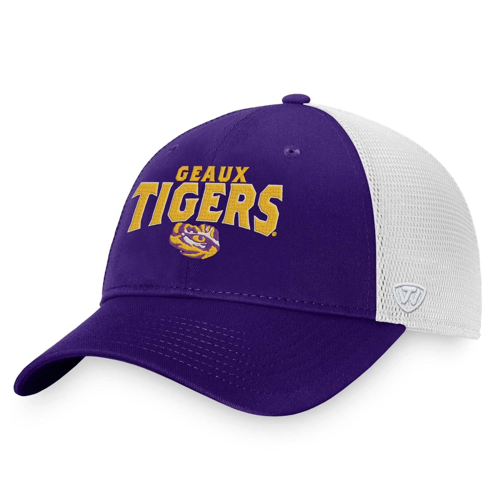 Men's Top of the World Purple LSizeU Tigers Breakout Trucker Sizenapback Hat - OSizeFA