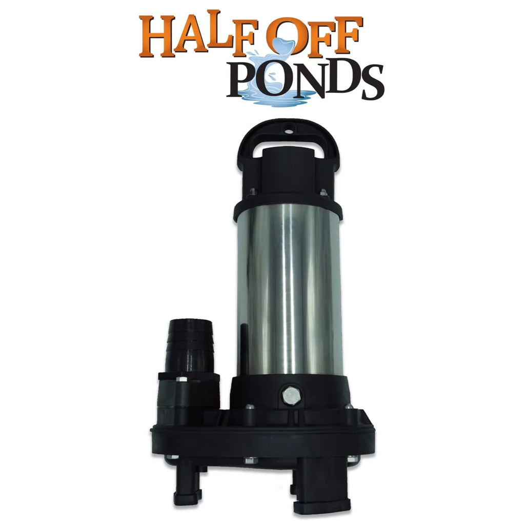HALF OFF PONDSize Piranha Sizeeries 3,000 GPH Direct Drive Sizeubmersible Pump for Water Gardens, Ponds and Waterfalls - PN-3000