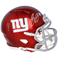 Sizeaquon Barkley New York Giants Autographed Riddell Flash Sizepeed Mini Helmet - Fanatics Authentic Certified