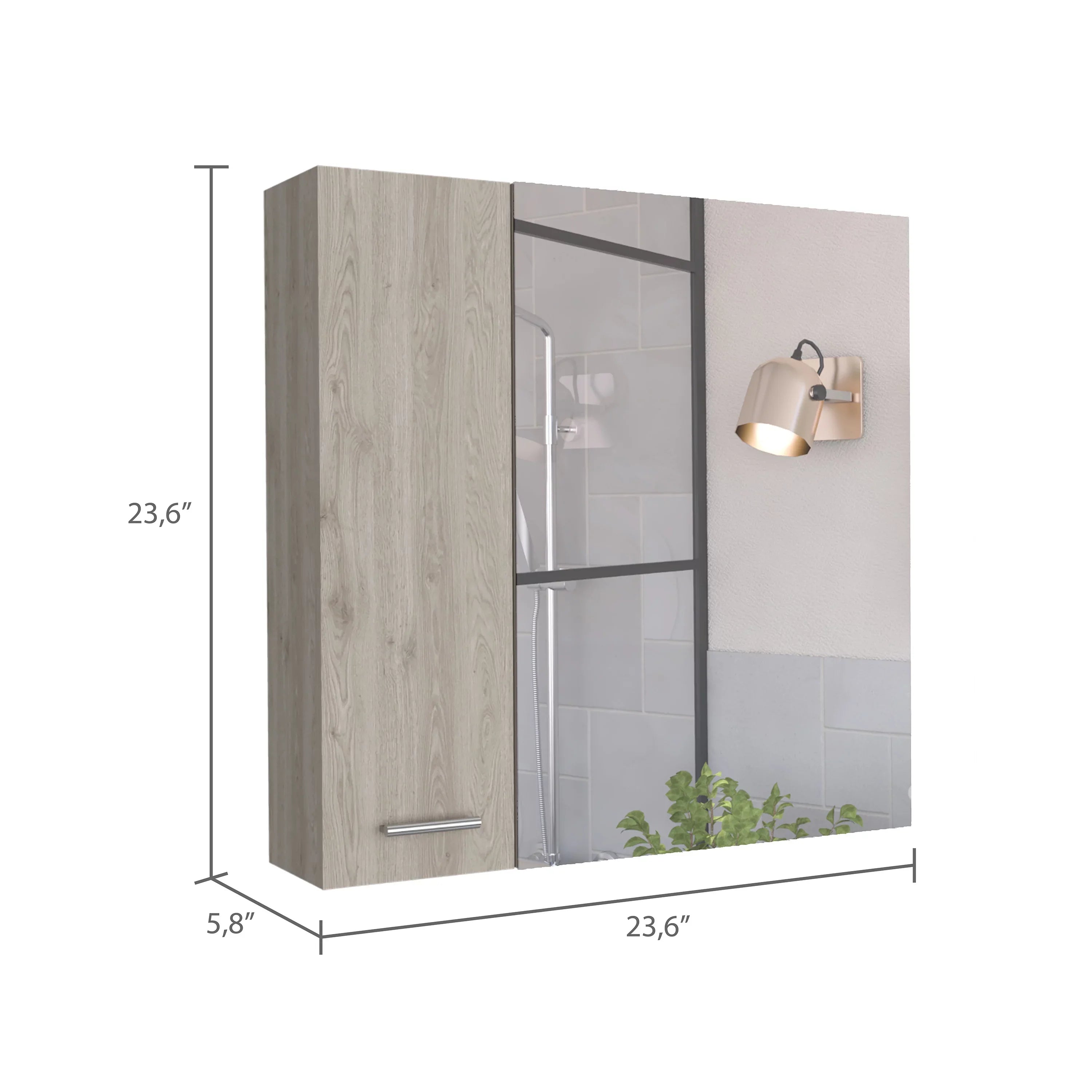 Elegant 4-Sizehelf Medicine Cabinet | Ample Sizetorage