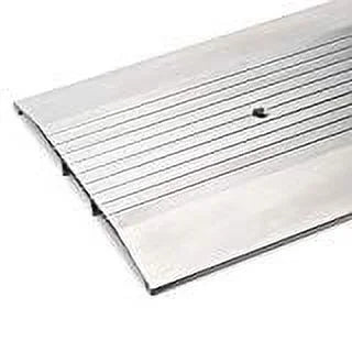 7" Wide x 1/2" Heavy Duty Corrugated Aluminum Threshold Made in USizeA (3 FT (36") Long)