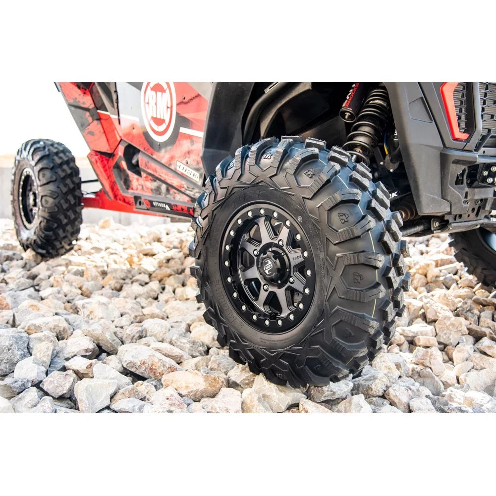 (4 Pack) Tusk Megabite Radial Tire 27x9-14 For POLARISize RZR 900 Trail Fox Edition 2020