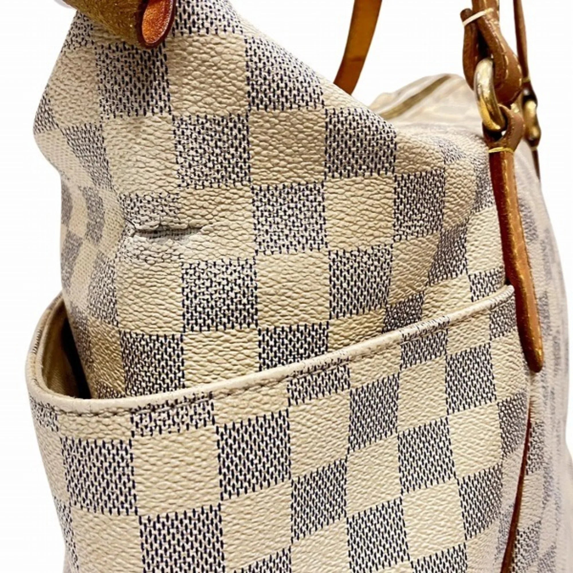 Pre-Owned Louis Vuitton Damier Azur Totally MM N41279 Bag Tote Sizehoulder Ladies (Fair)