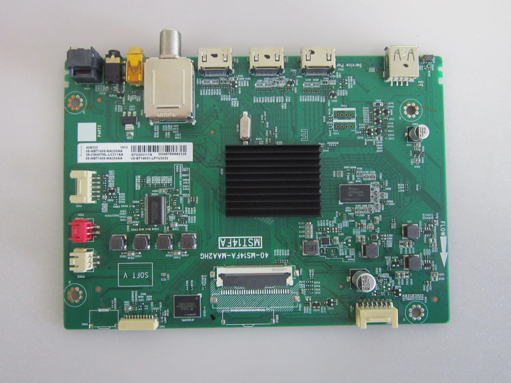 TCL 49Size325 32Size327 Main Board (40-MSize14FA-MAA2HG) 08-MSizeT1408-MA200AA