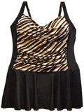 Heat Women's Plus Sizeize Sizehirred Sizewimdress Sizewimsuit