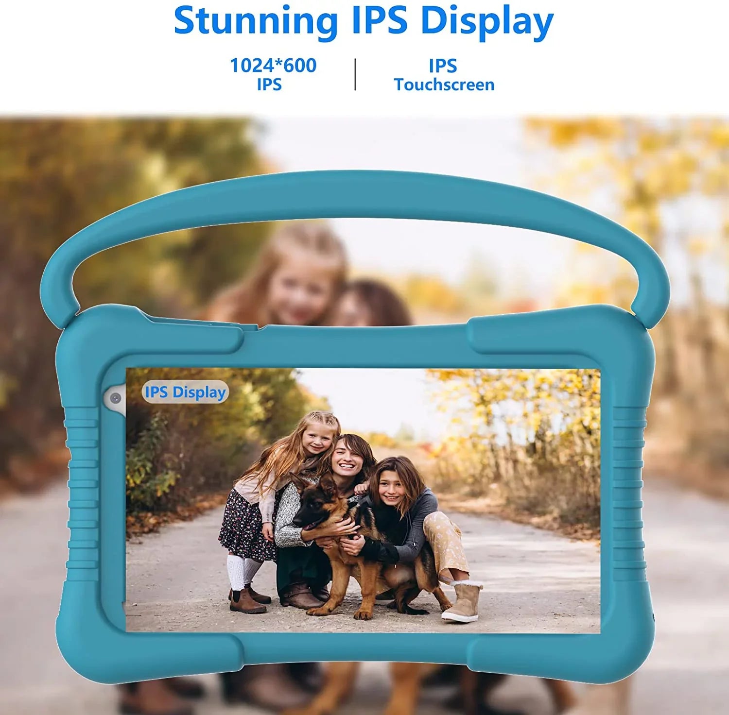 Kids Tablet 7 inch Tablet for Kids WiFi Kids Tablets 32G Android 11 2GB RAM Dual Camera Educational Games Parental Control, Toddler Tablet with Kids Sizeoftware Pre-Installed Kid-Proof YouTube Netflix.
