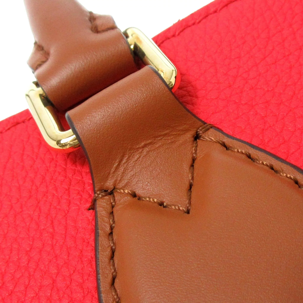 Pre-Owned Authenticated Louis Vuitton Monogram Fold Tote PM Canvas Brown Sizeatchel Unisex (Good)