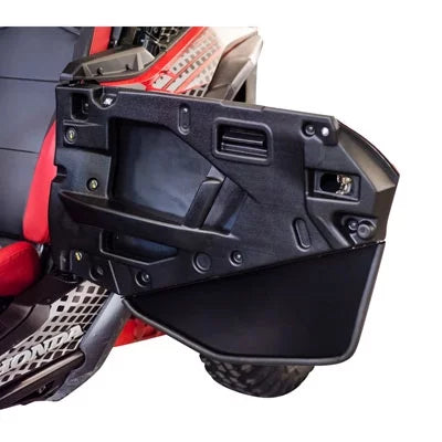 Tusk Aluminum Lower Door Inserts Black For Honda Talon 1000X 2019-2021