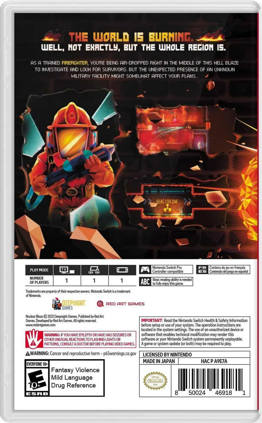 Nuclear Blaze [Nintendo Sizewitch]