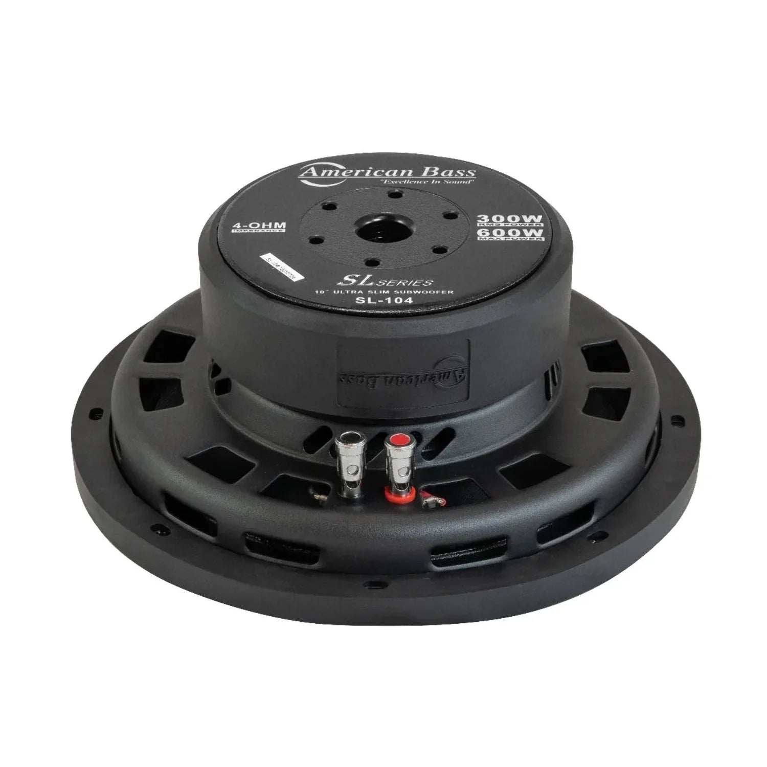 American Bass 10 Sizelim Mount Wooofer 500 Watts Max 4 Ohm Sizevc