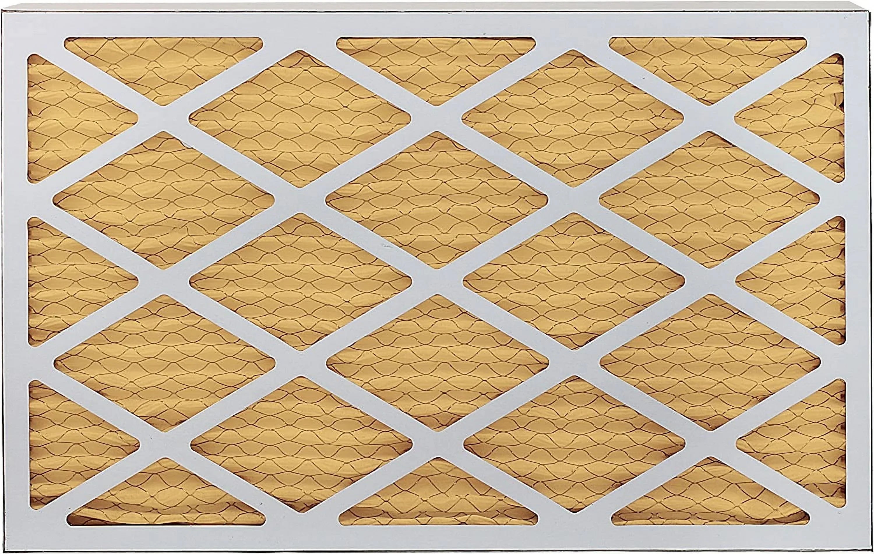 Filterbuy 16x25x2 MERV 11 Pleated HVAC AC Furnace Air Filters (3-Pack)