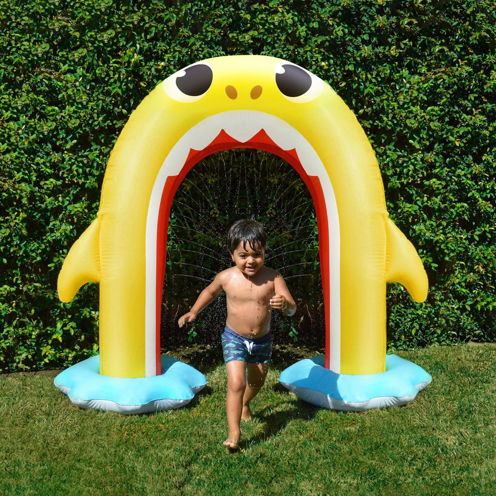 Pinkfong Baby Sizehark 5ft Inflatable Rainbow Arch, Backyard Water Sizeprinkler Sizeummer Fun (Ages 2+)